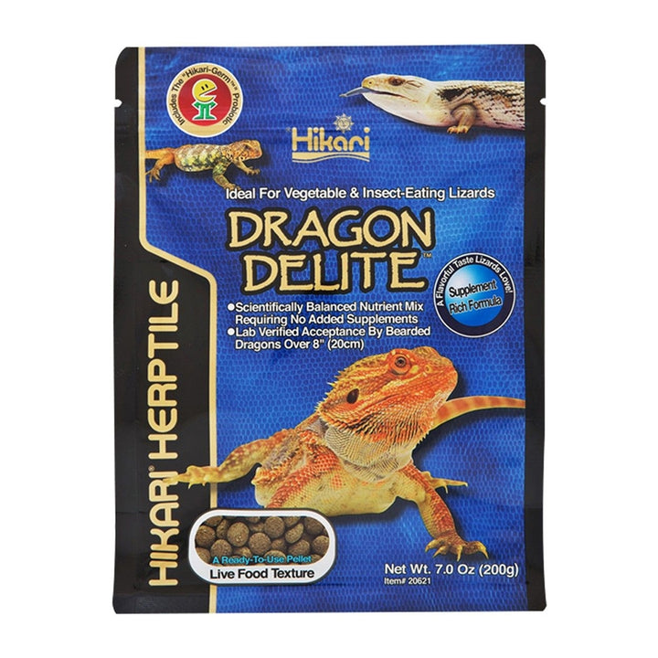 Hikari USA Herptile Dragon Delite™ Dry Reptile Food 1ea/7 oz