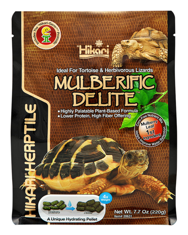 Hikari USA Mulberific Delite Tortoise Food 1ea/7.7 oz-