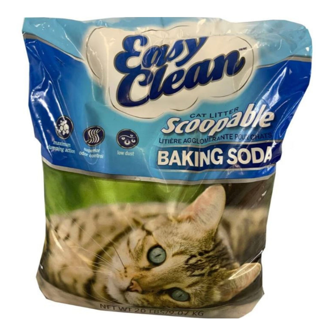 Easy Clean Clumping Cat Litter Baking Soda 20 Lb