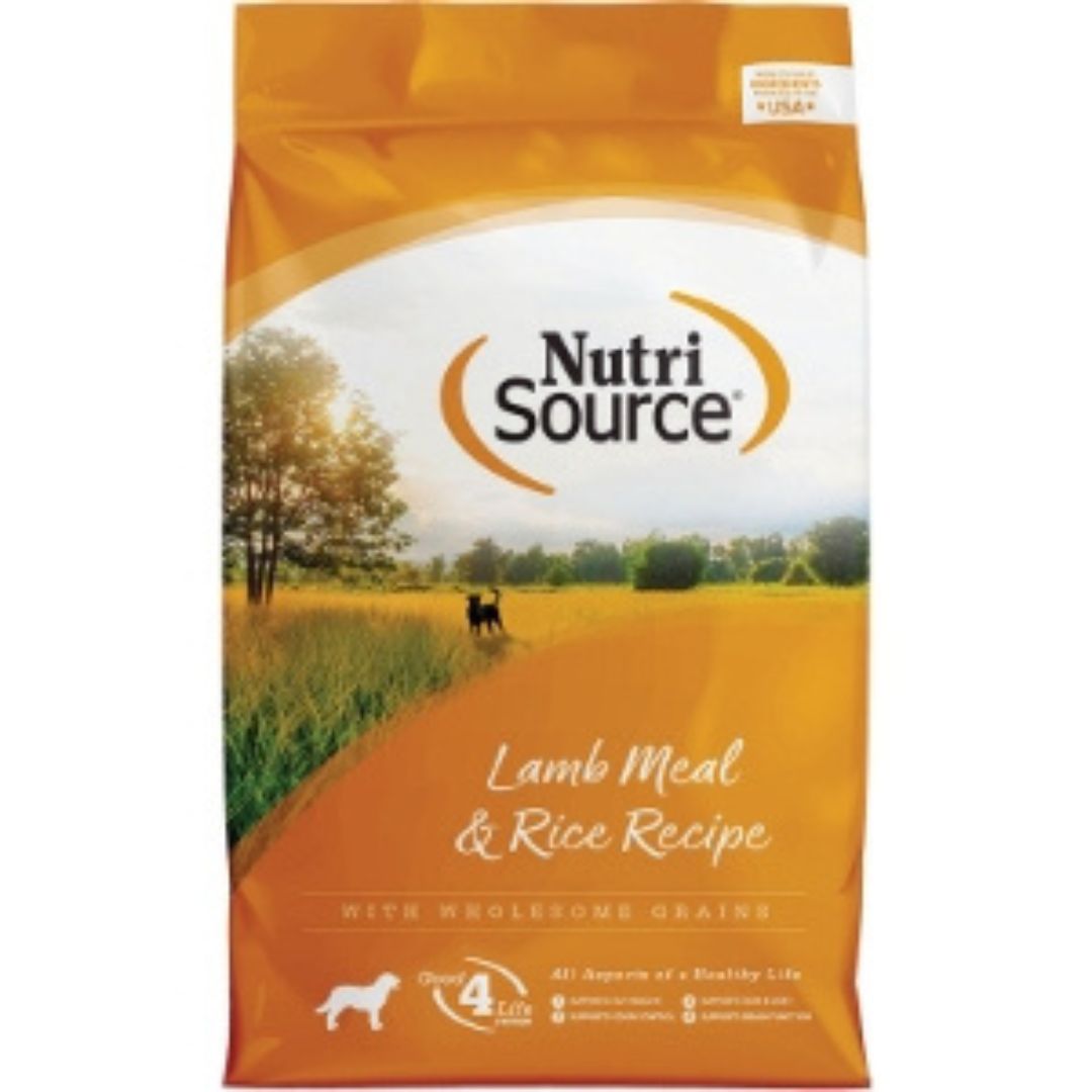 NutriSource Dry Dog Food Lamb Meal & Rice 12lb