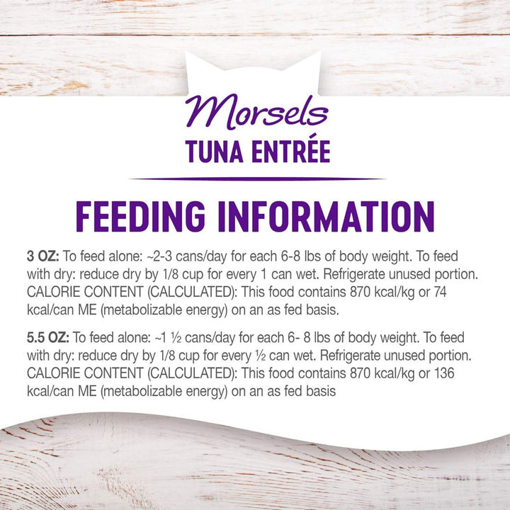 Wellness Cat Complete Health Morsel Tuna Entrée 5.5oz. (Case of 24)