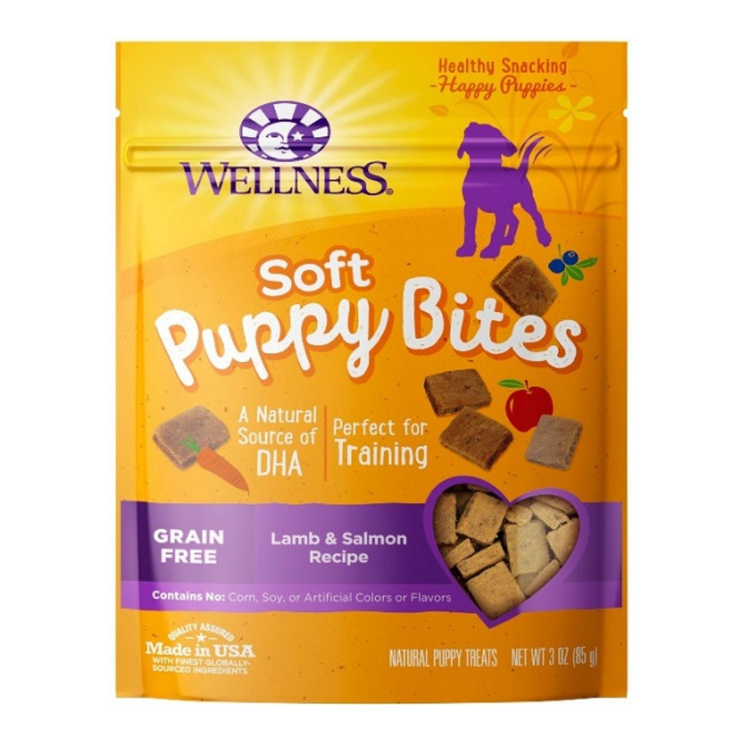 Wellness Puppy Bites Lamb Salmon 3oz.