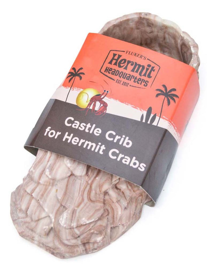 Fluker's Hermit Crab Castle Crib Multi-Color 1ea/One Size-