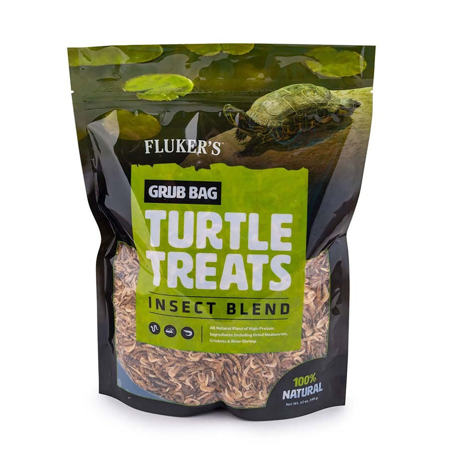Flukers Grub Bag Turtle Treat Insect Blend - 6 oz-