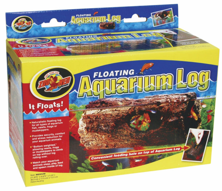 Zoo Med Floating Aquarium Log Brown 1ea/MD-