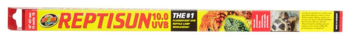 Zoo Med ReptiSun 10.0 UVB T8 Fluorescent Lamp White, 1ea/18 in
