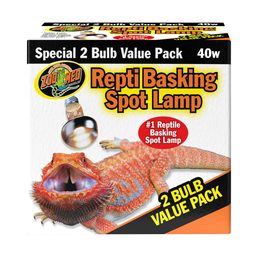 Zoo Med Repti Basking Spot Lamp 1ea/40 W, 2 pk