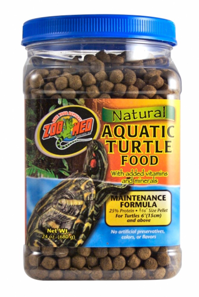 Zoo Med Aquatic Turtle Food Maintenance Formula Dry Food 1ea/24 oz-