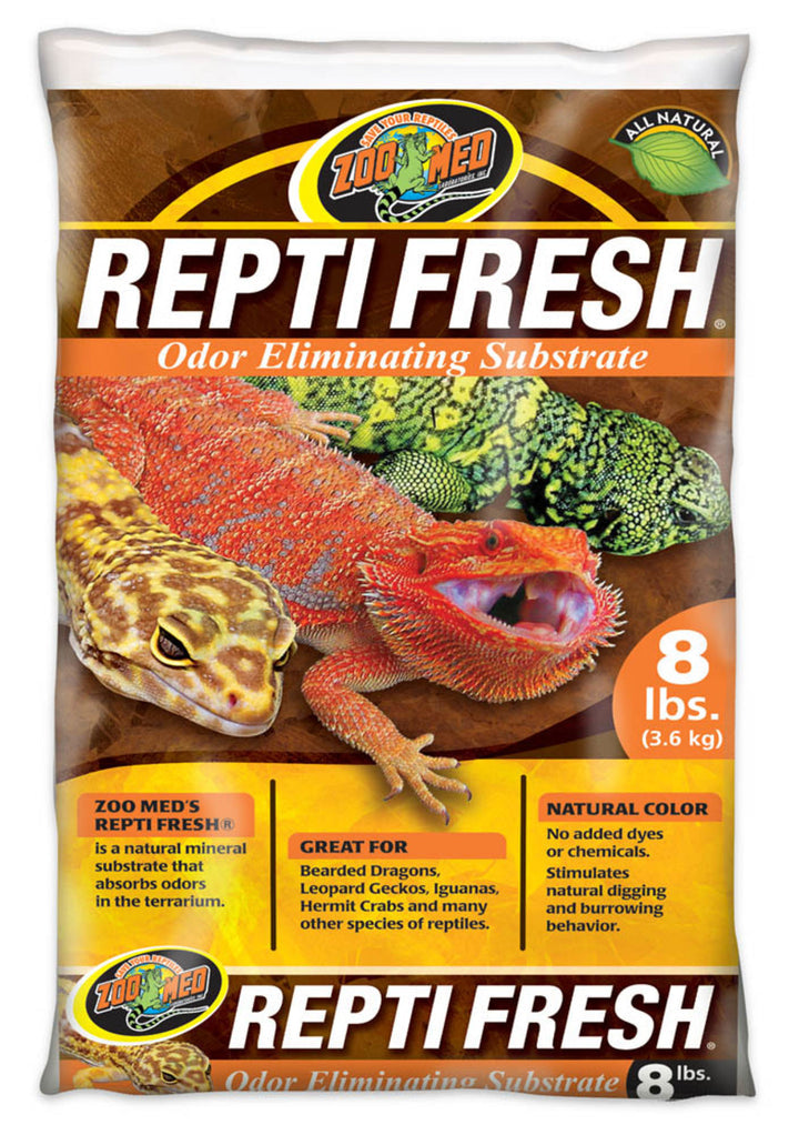 Zoo Med Repti-Fresh Odor Eliminating Substrate White 1ea/8 lb-