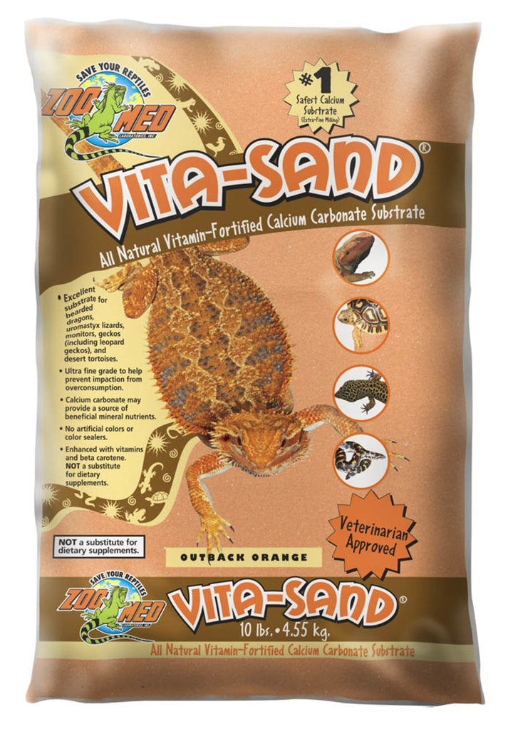 Zoo Med Vita-Sand Substrate Outback Orange 3ea/10 lb-