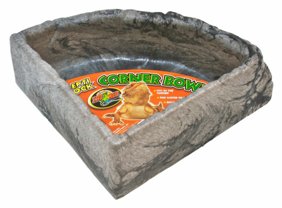 Zoo Med Repti Rock Corner Water Dish Large