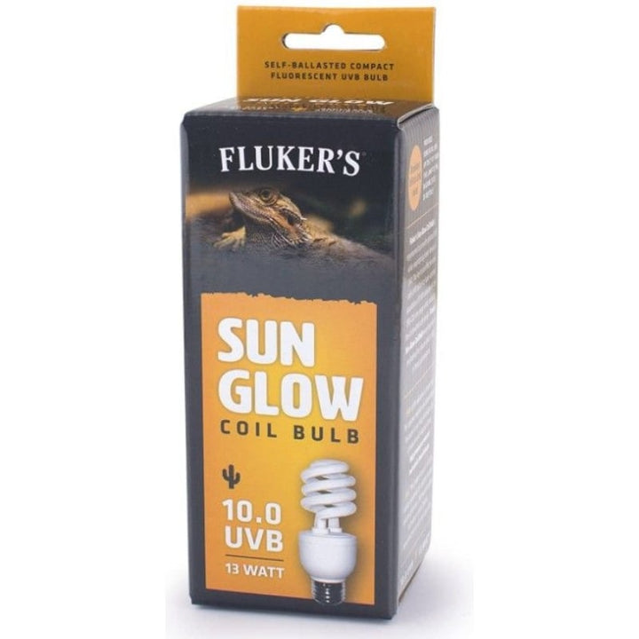 Flukers Sun Glow Desert Fluorescent 10.0 UVB Bulb - 13 watt-