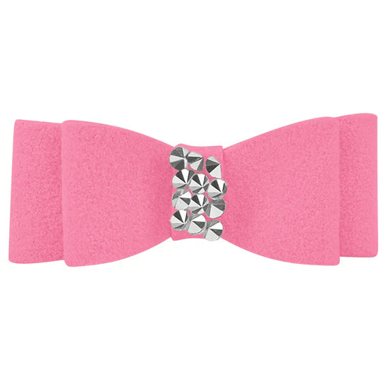 Crystal Rocks Hair Bow-TC-Perfect Pink-