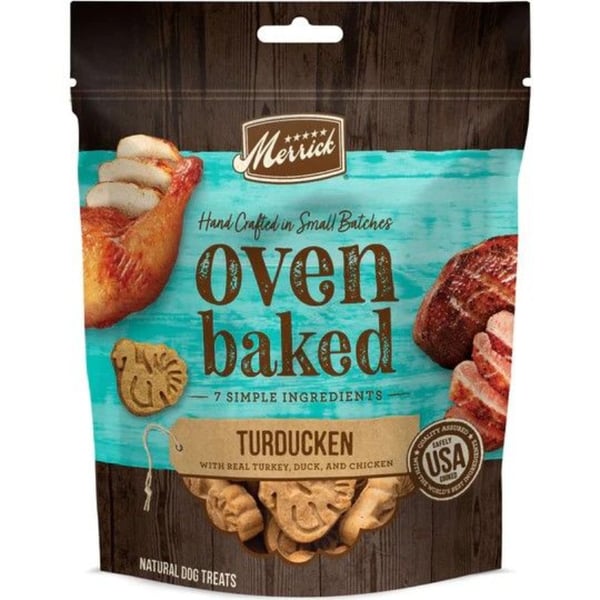 Merrick Oven Baked Turducken Dog Treats-