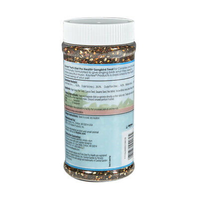 Kaytee Songbird Treat Jar  Canary  Finch 1ea/9 oz