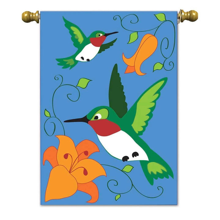 Birds In Flight Garden Flag