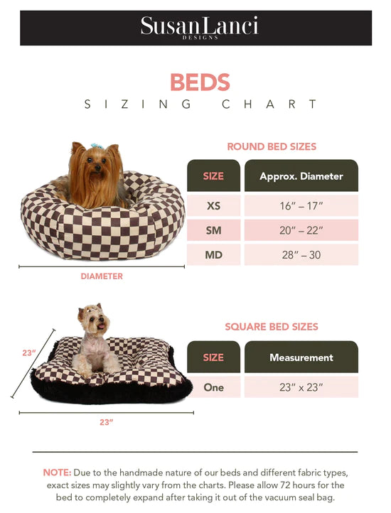 Puppy Pink Spa Bed-