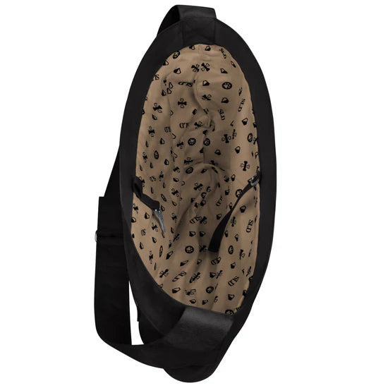Cuddle Carrier with Summer Liner-1-Black / Fawn Summer Liner-