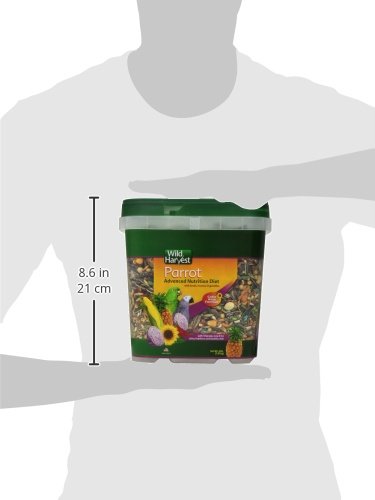 Wild Harvest Advanced Nutrition Bird Food For Parrots, 4 lbs