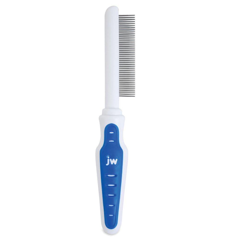 JW Pet GripSoft Cat Comb for Shedding and Tangles, Medium and Long Hair