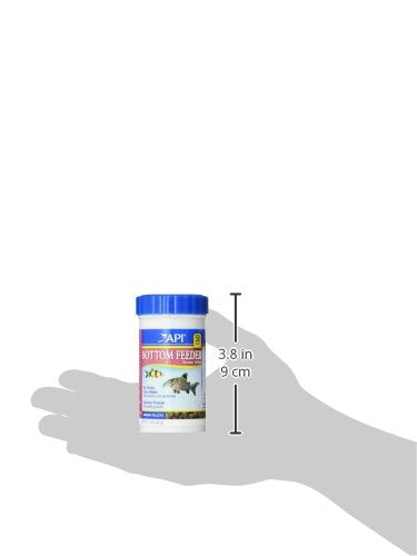 API Bottom Feeder PELLETS with Shrimp Fish Food 1.3-Ounce Container (Pack of 2)