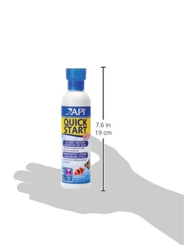 API Quick Start Freshwater &amp; Saltwater Aquarium Nitrifying Bacteria (8 oz)
