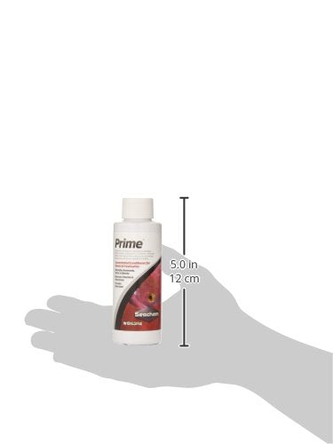 Seachem Prime Fresh and Saltwater Conditioner - Chemical Remover and Detoxifier 100 ml