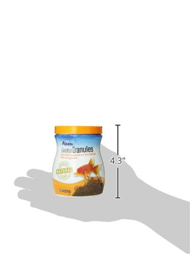 Aqueon Goldfish Fish Food Slow Sinking Granules, 100106053, 5.8 Ounce (Pack of 2)
