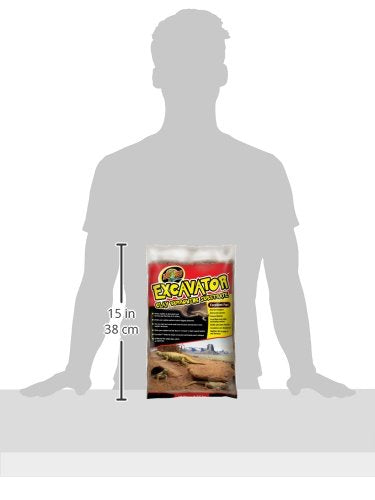 Zoo Med Excavator Clay Burrowing Substrate, 10 Pounds (Pack of 2)