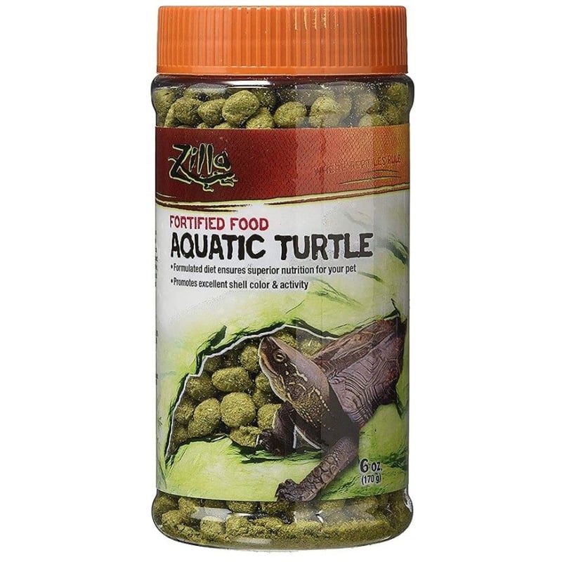 Zilla Aquatic Turtle Food - 6 oz-