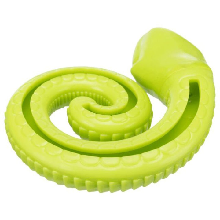 Trixie Dog Snack Snake Rubber Coiled 7 Inch Default Title