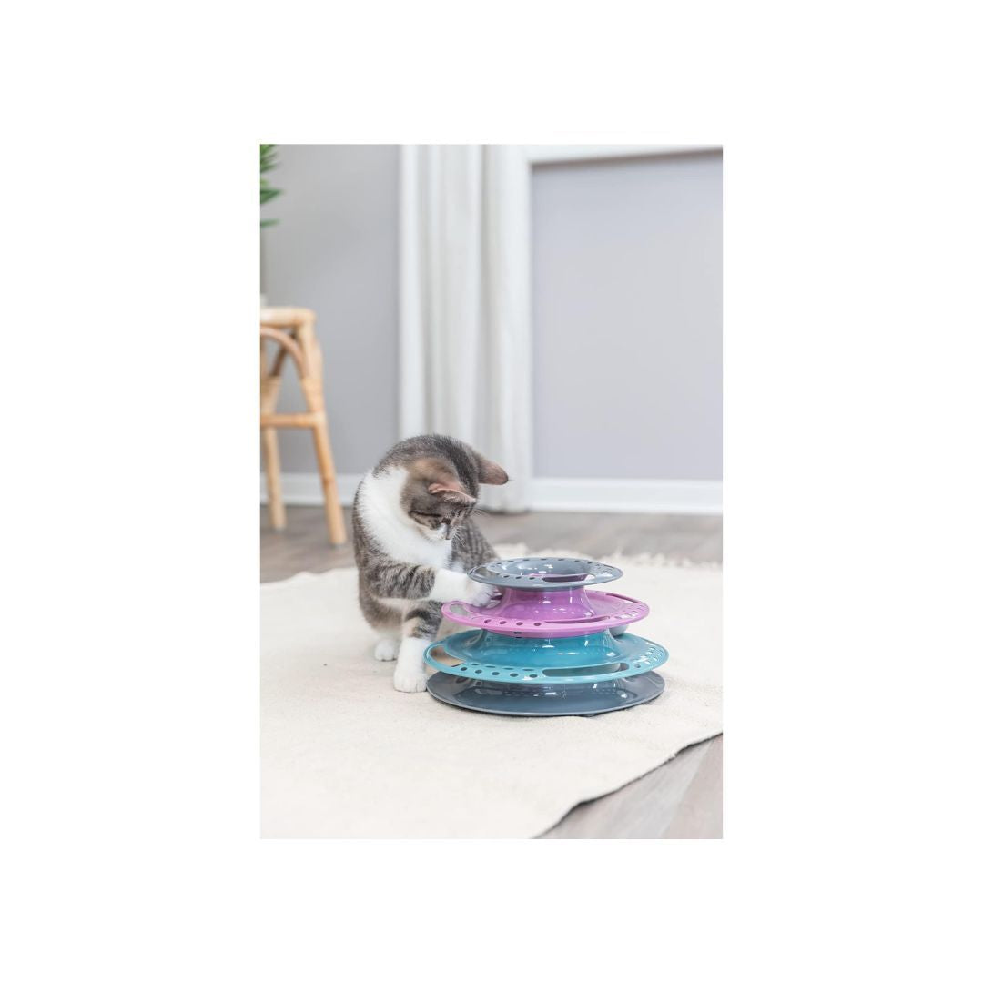 Trixie Cat Activity Catch The Balls Circle Track Multi Default Title