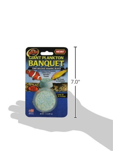 Zoo Med Laboratories AZMBB6 Plankton Banquet Block Feeder Giant, 2 Count