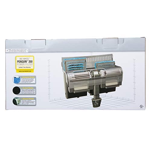 Marineland Bio-Wheel Penguin 350 GPH Power Aquarium Filter