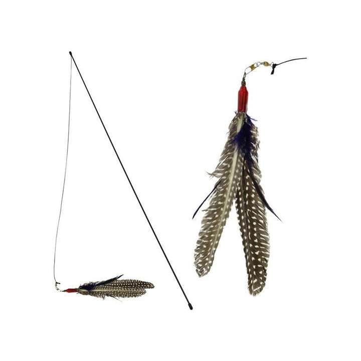 Da Bird Single Pole Teaser on 36 inch Rod