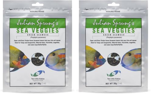 Two Little Fishies Atlsvgs4 Sea Veg-Green Seaweed, 1 Oz (Pack of 2)