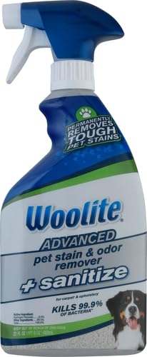 Bissell Woolite Advanced Pet Stain &amp; Odor Remover + Sanitize, 11521 (22fl oz)