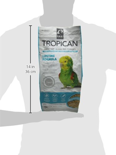 Hagen Tropican Lifetime Formula Parrot Food, 4 lb.