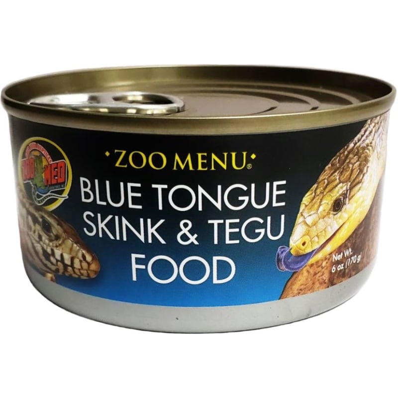 Zoo Med Blue Tongue Sking and Tegu Food Canned - 6 oz (170 g)-