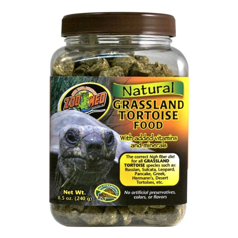 Zoo Med Natural Grassland Tortoise Food - 8.5 oz-