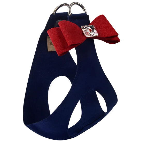 Red Big Bow Step In Harness-