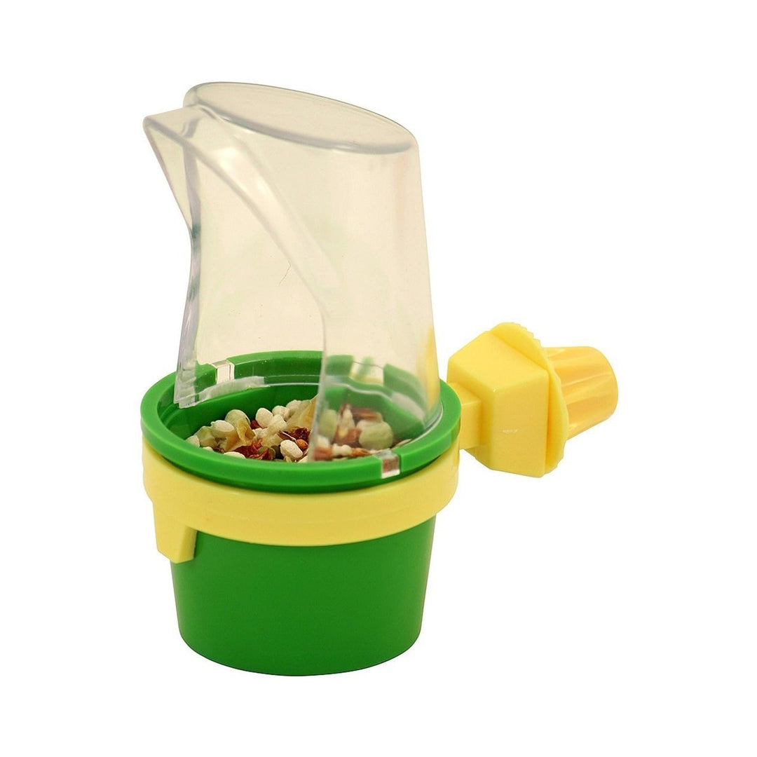 JW Pet Clean Cup Bird Cage Feeder and Water Cup, Medium, Assorted Colors