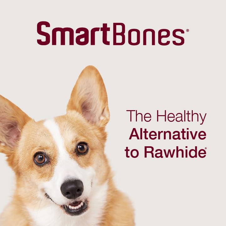 SmartBones Twist Sticks Rawhide-Free Dog Treats, Real Chicken, 50 Count