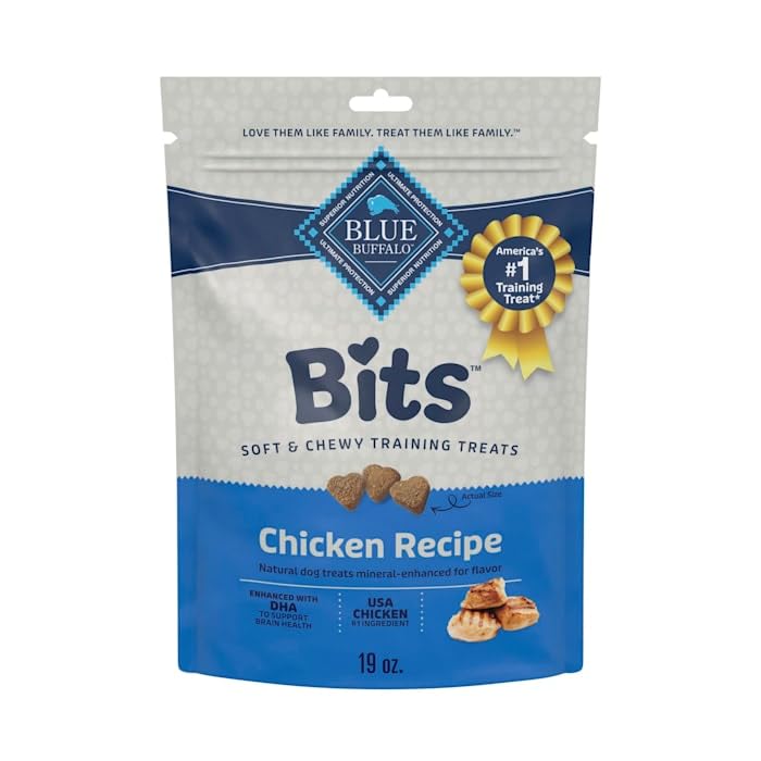 Blue Buffalo Bits Chicken Training Treats, 19 oz