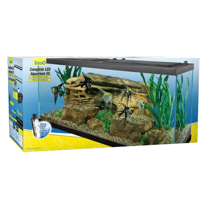 Tetra LED 55 Gallon Complete Fish Tank Kit for Freshwater Fish