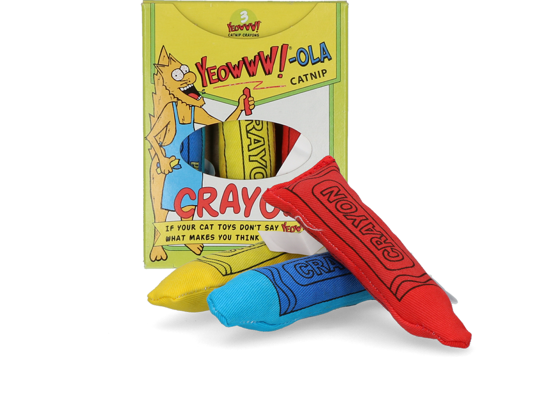 Yeowww ola Crayons Catnip Cat Toy