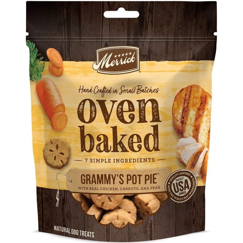 Merrick Oven Baked Grammys Pot Pie Natural Dog Treats - 11 oz-