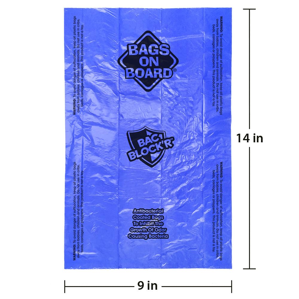 Bags on Board Dog Poop Bags, Strong Leak Proof Waste Bags, 600 Count