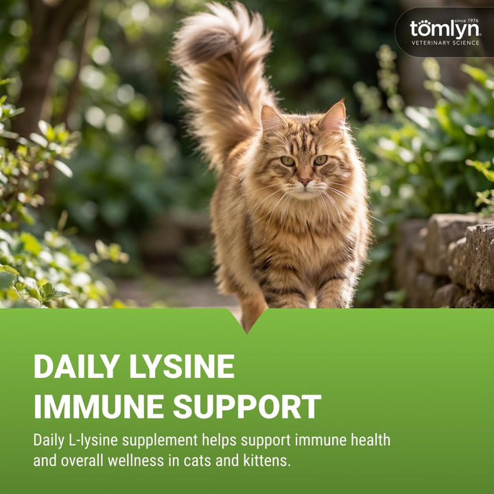 Tomlyn L-Lysine, Maple Immune Support Gel for Cats, 5 oz