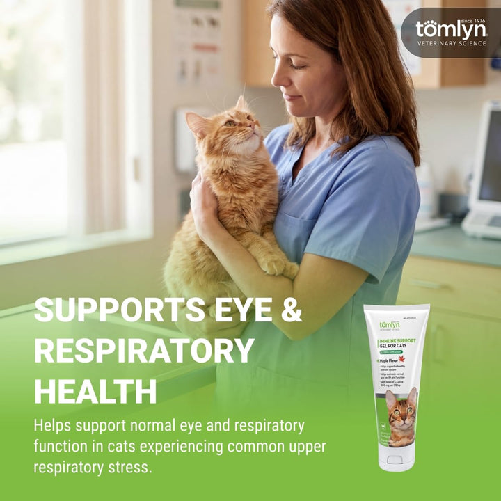 Tomlyn L-Lysine, Maple Immune Support Gel for Cats, 5 oz